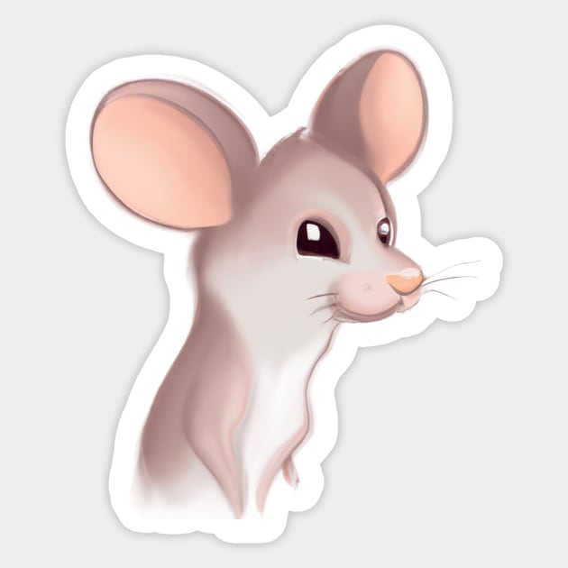 Cute Mouse Drawing Sticker by Play Zoo